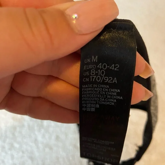 Nordstrom TOPSHOP clasp bralette - Picture 4 of 4